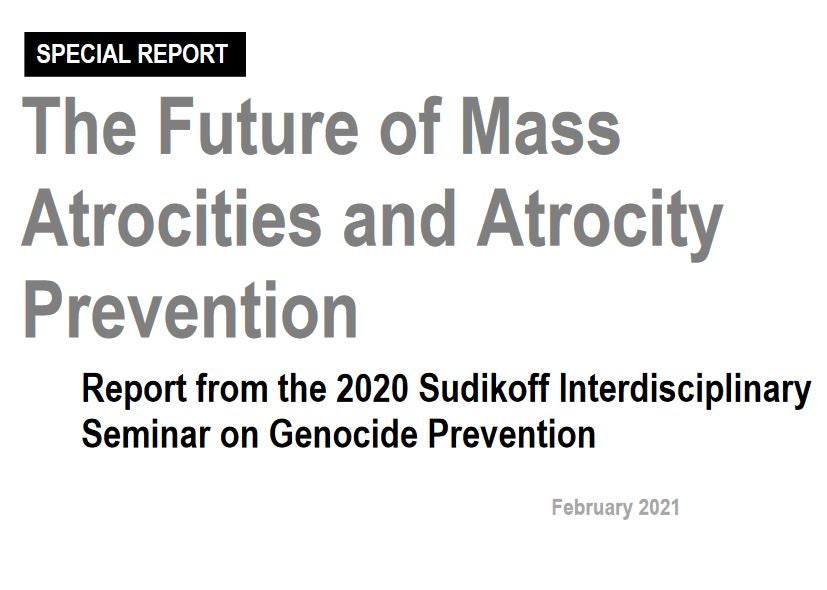 the future of mass atrocities and atrocity prevention