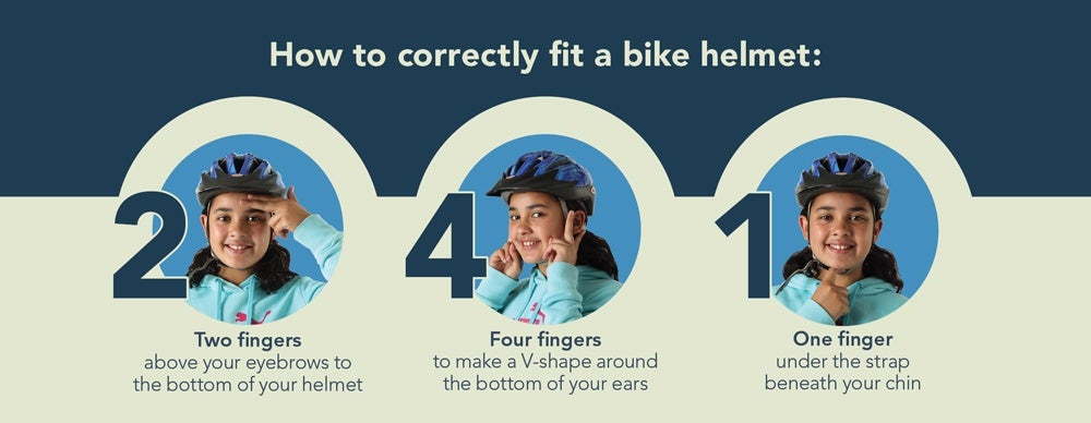 Bike helmet fit