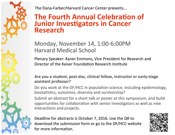 DF/HCC Celebration of Junior Investigators in Cancer Research