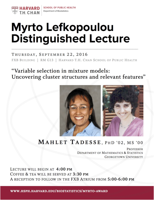 Myrto Lefkopoulou Distinguished Lectureship