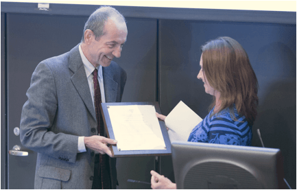 Giovanni Parmigiani Receives Mentoring Award