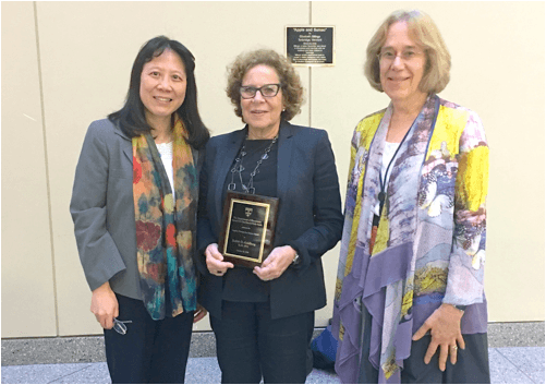 Judith Goldberg Receives Lagakos Alumni Award