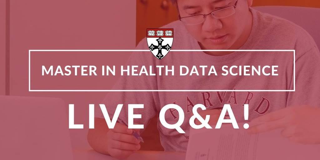 Health Data Science – Live Q&A Tomorrow!