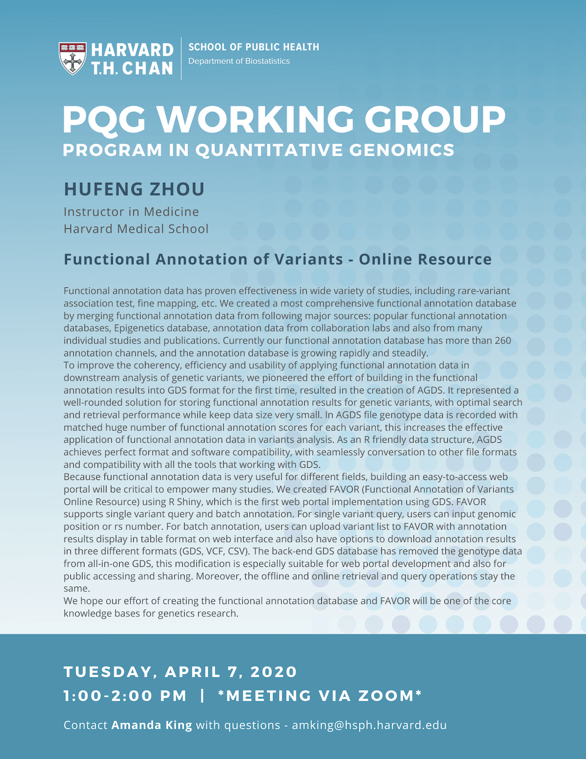 PQG Working Group