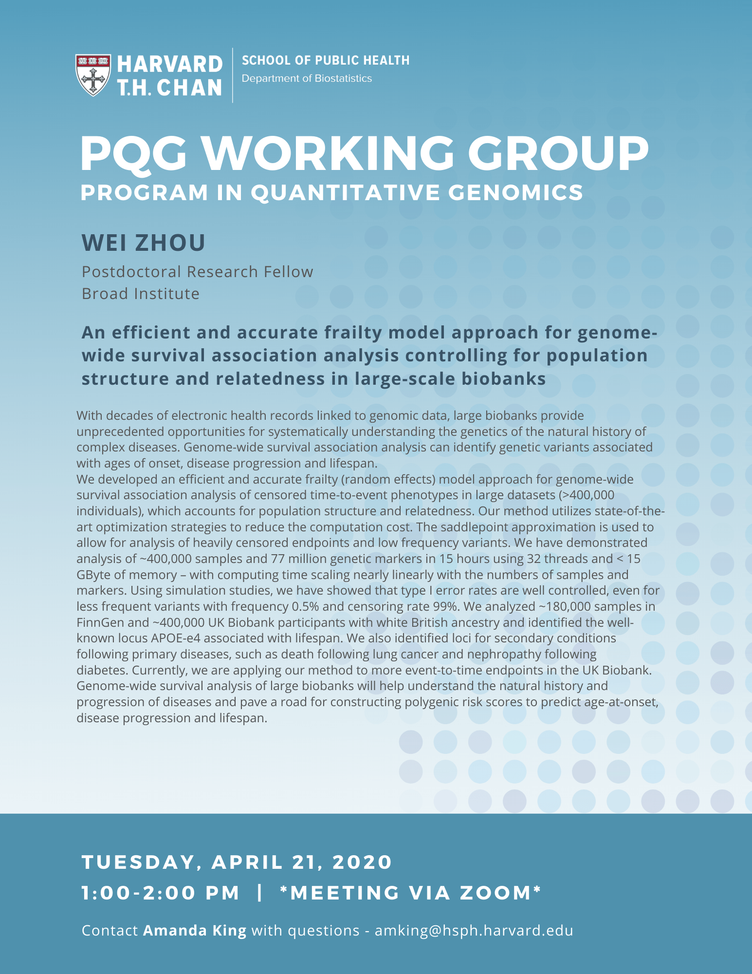 PQG Working Group
