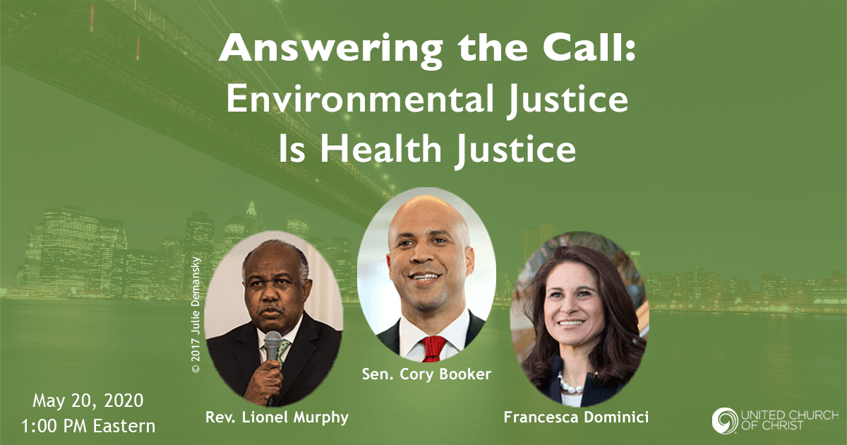 Environmental Justice is Health Justice: Webinar with Francesca Dominici & Cory Booker