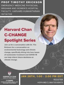 Harvard C-Change Spotlight Series Flyer