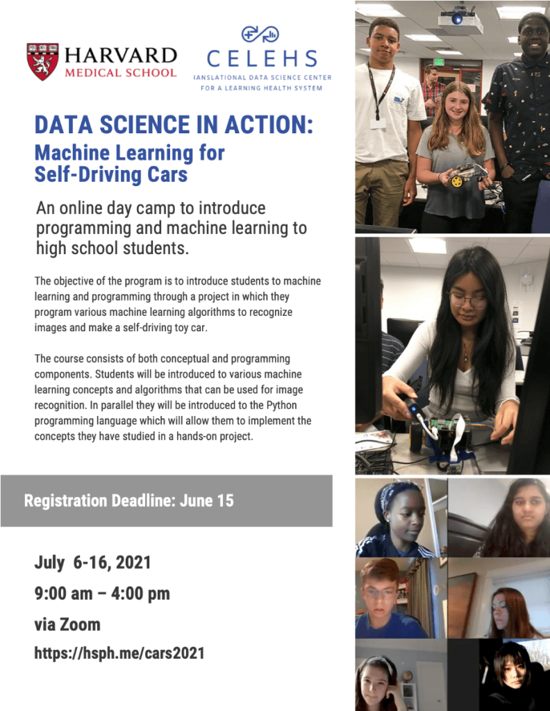 Data Science Summer Program flyer