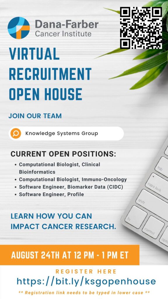 DFCI Virtual Recruitment Open House