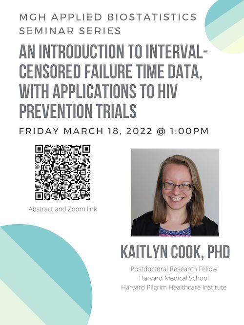 Applied Biostats Seminar Series: Kaitlyn Cook