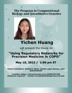 Yichen Huang's Thesis Defense
