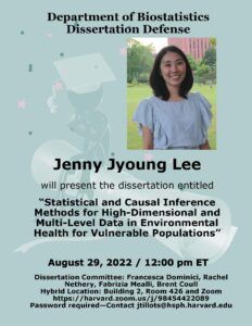 Jenny Lee Dissertation Defense