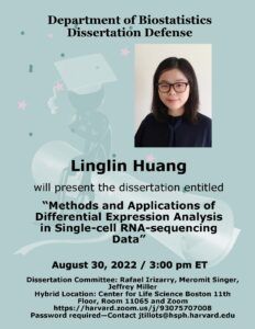 Linglin Huang Dissertation Defense