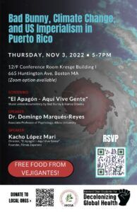 Decolonizing Global Health event flyer