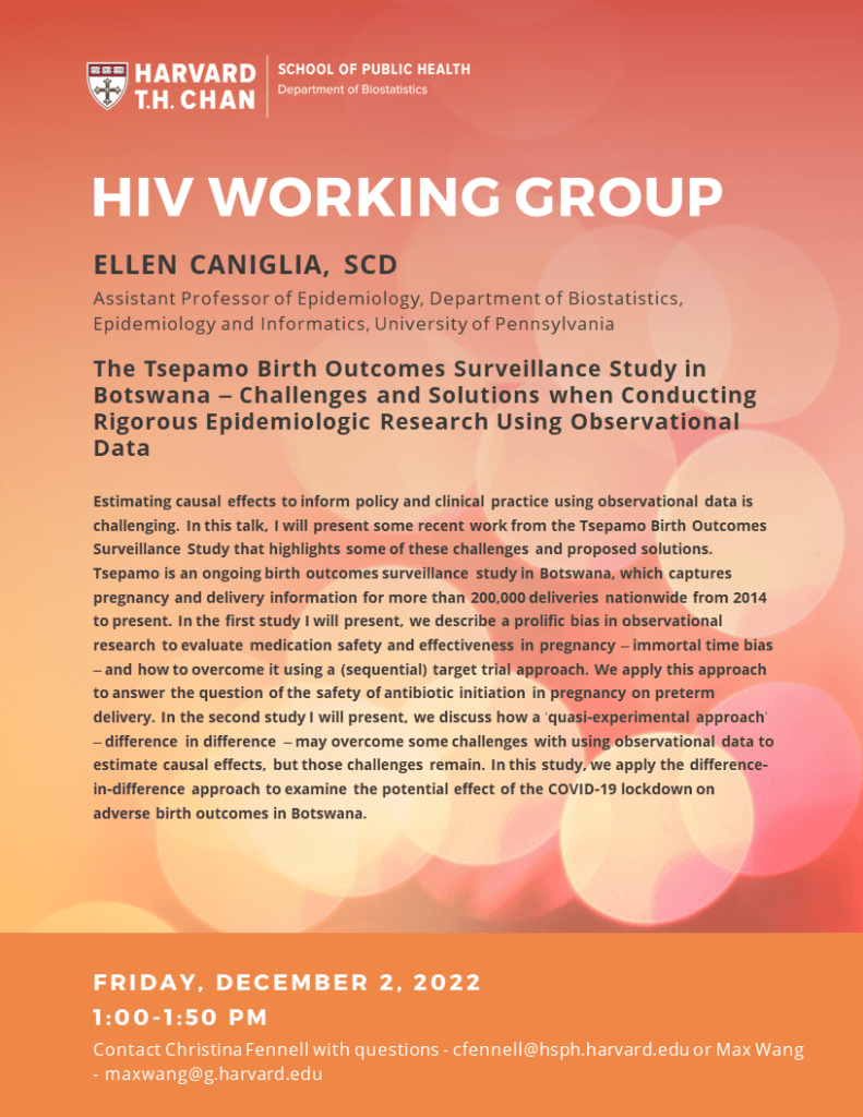 HIV Working Group 12-02-2022 Flyer