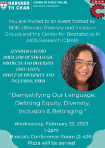 BDIG Event with Jennifer Castro flyer