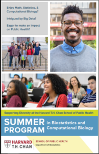 Summer Program in Biostatistics and Computational Biology flyer