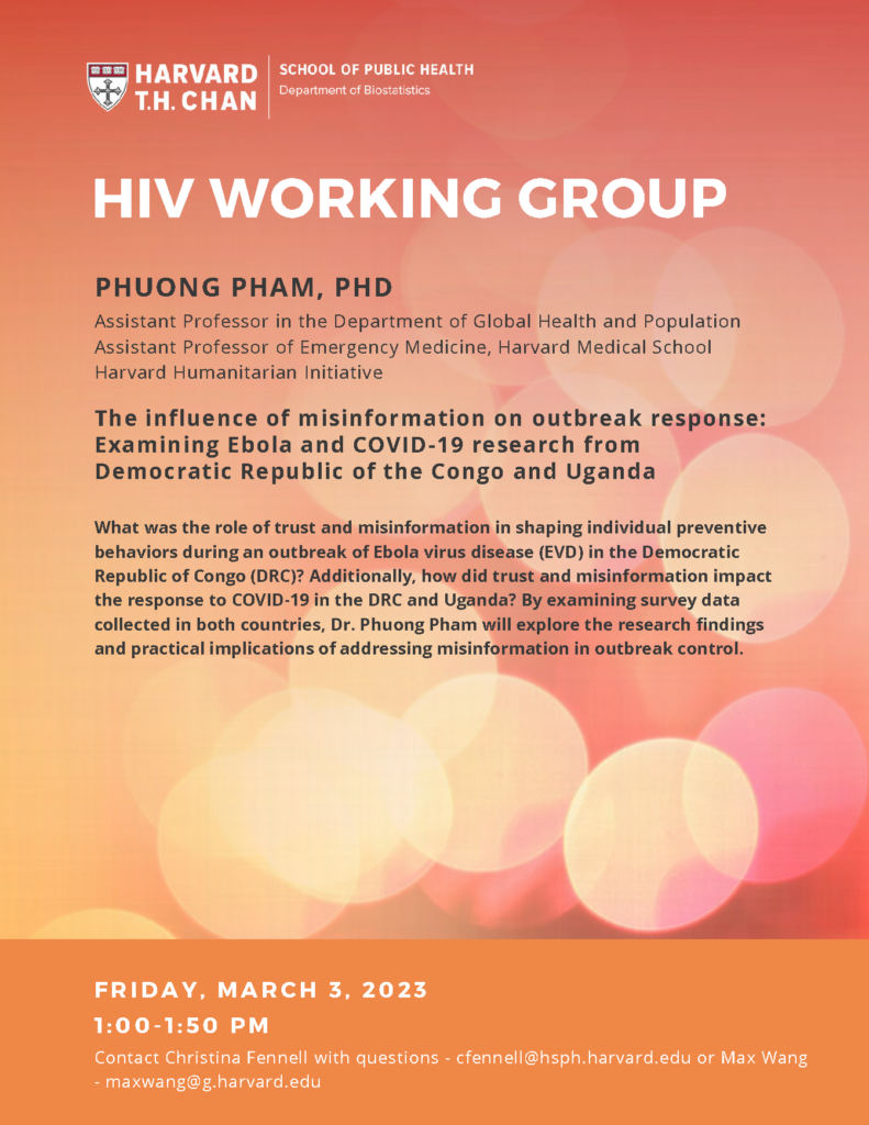 HIV Working Group 03-03-2023 Flyer