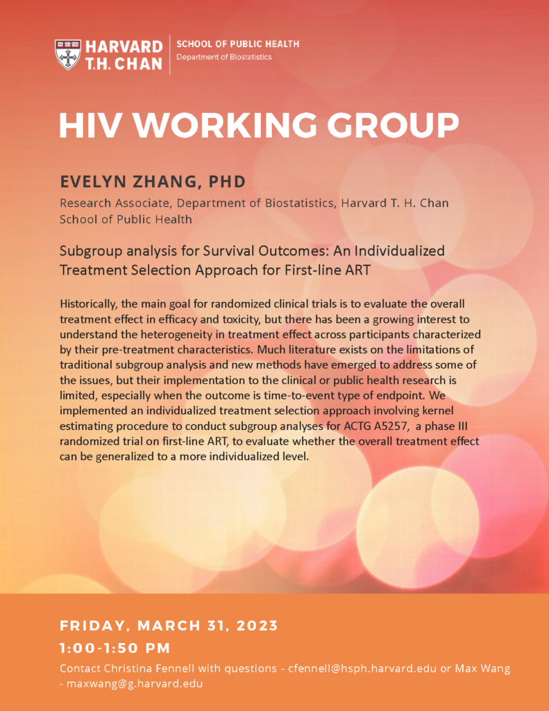 03-31-2023 - HIV Working Group Talk Flyer