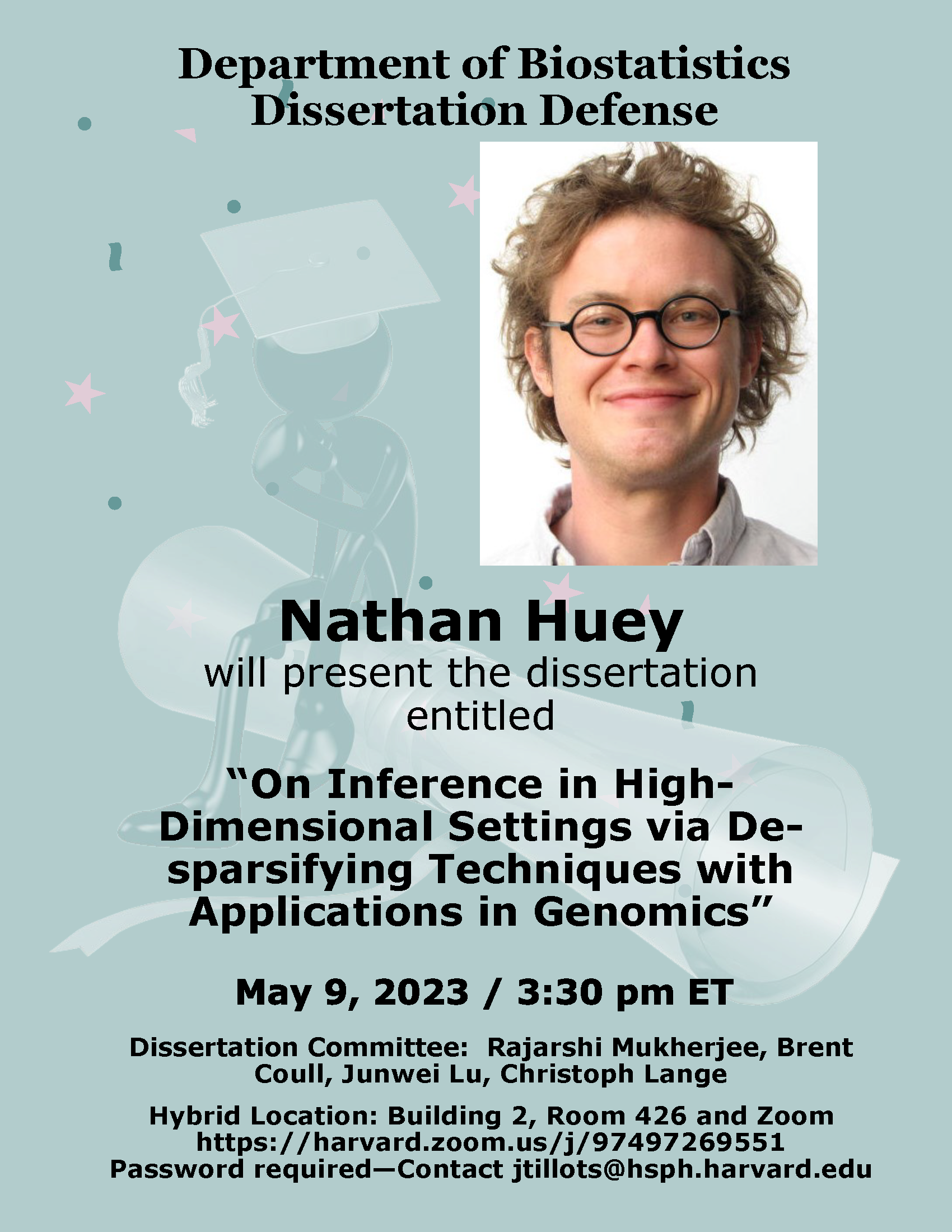 05-09-2023 Flyer for Dissertation Defense - Nathan Huey
