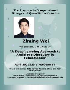 Ziming Wei Thesis Defense