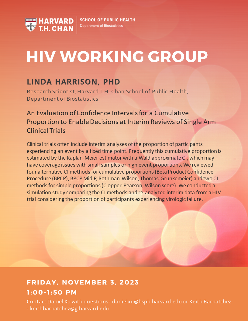 HIV Working Group Seminar
