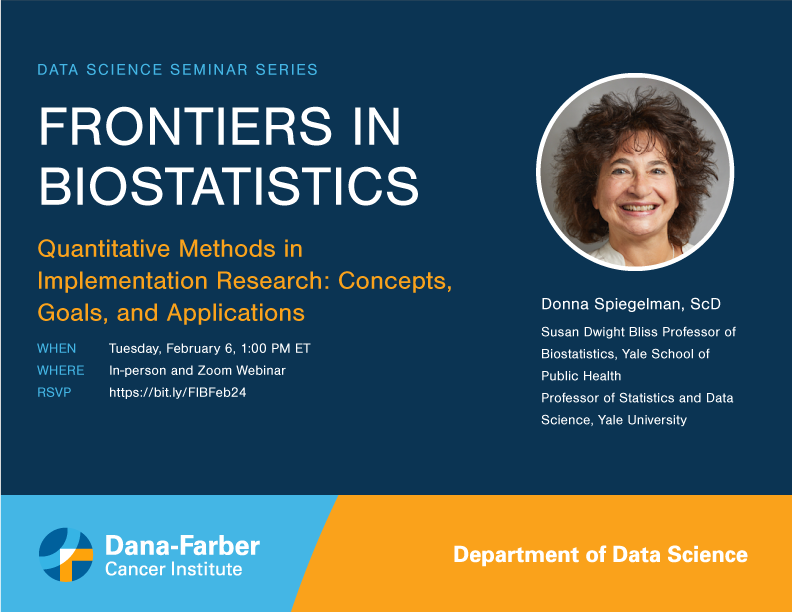 Frontiers in Biostatistics flyer