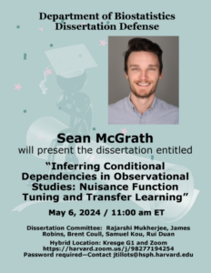 Sean McGrath Dissertation defense