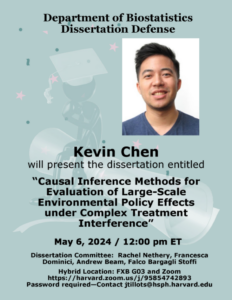 Kevin Chen Dissertation Defense