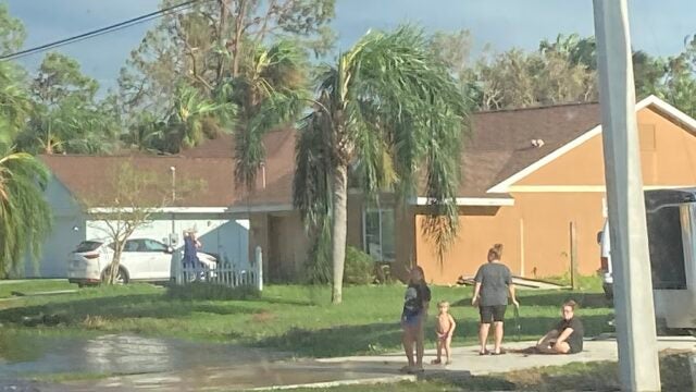 Hurricane Ian Aftermath in North Port, Florida