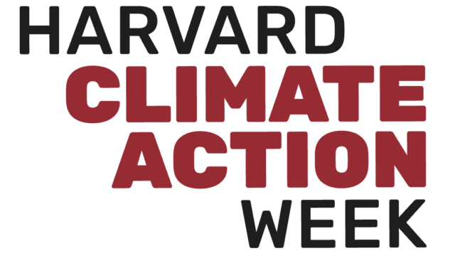 Harvard Climate Action Week banner