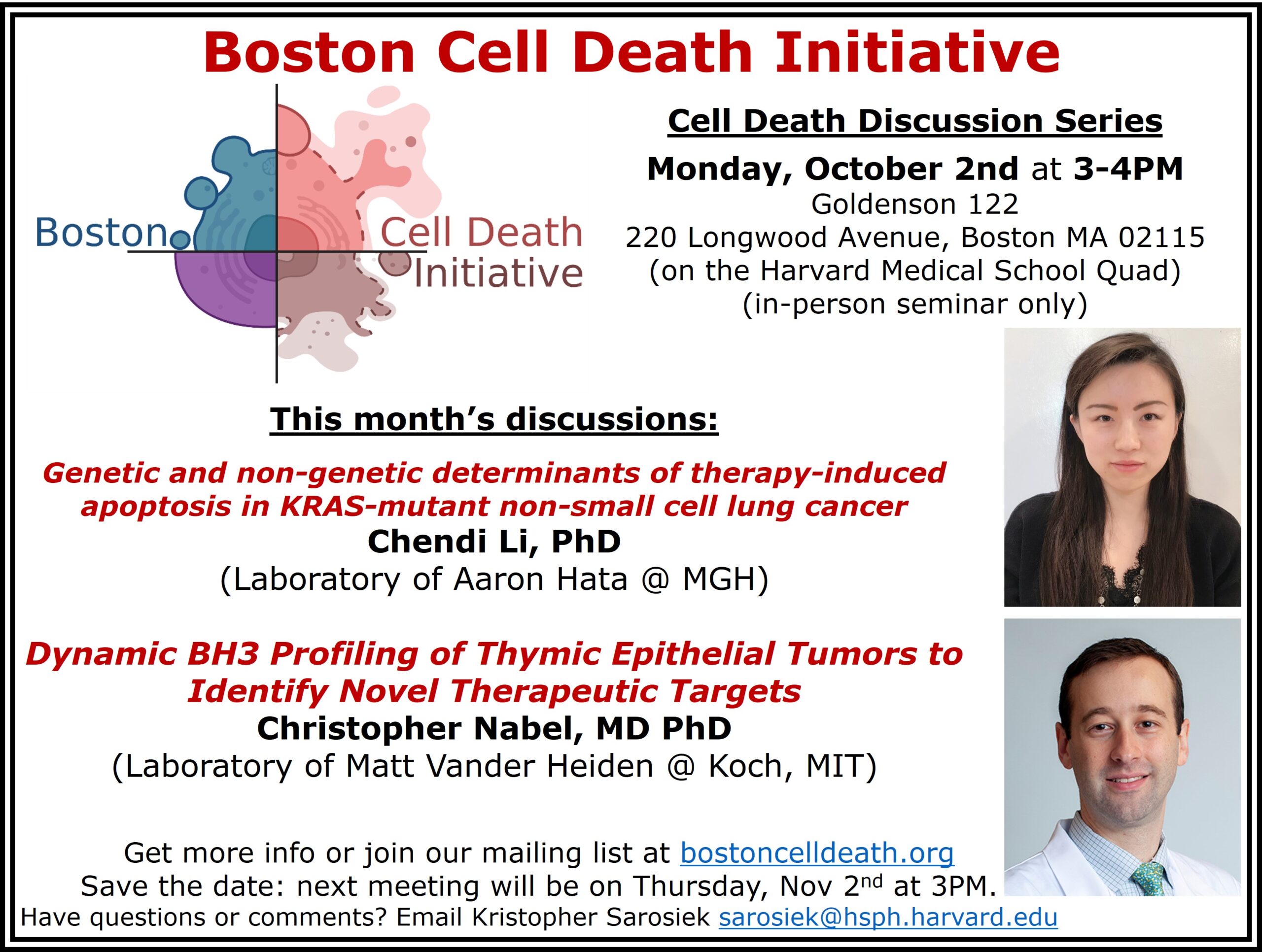 Boston Cell Death Initiative