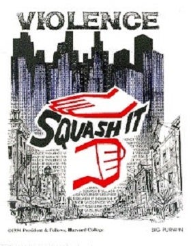Logo for the Center for Health Communication's Squash It! Campaign to Prevent Youth Violence