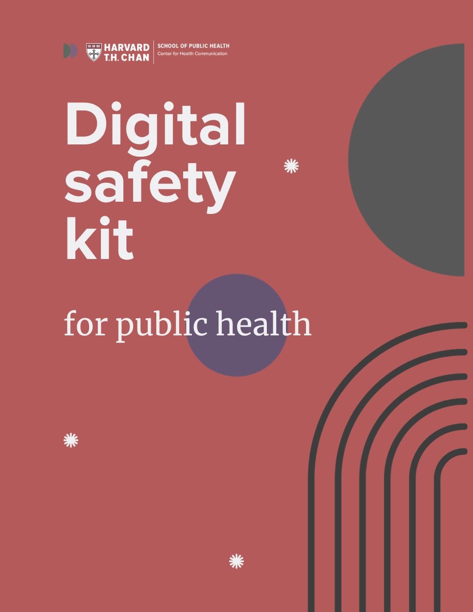 Front page of digital safety kit for public health