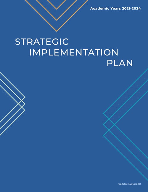 Strategic implementation plan cover