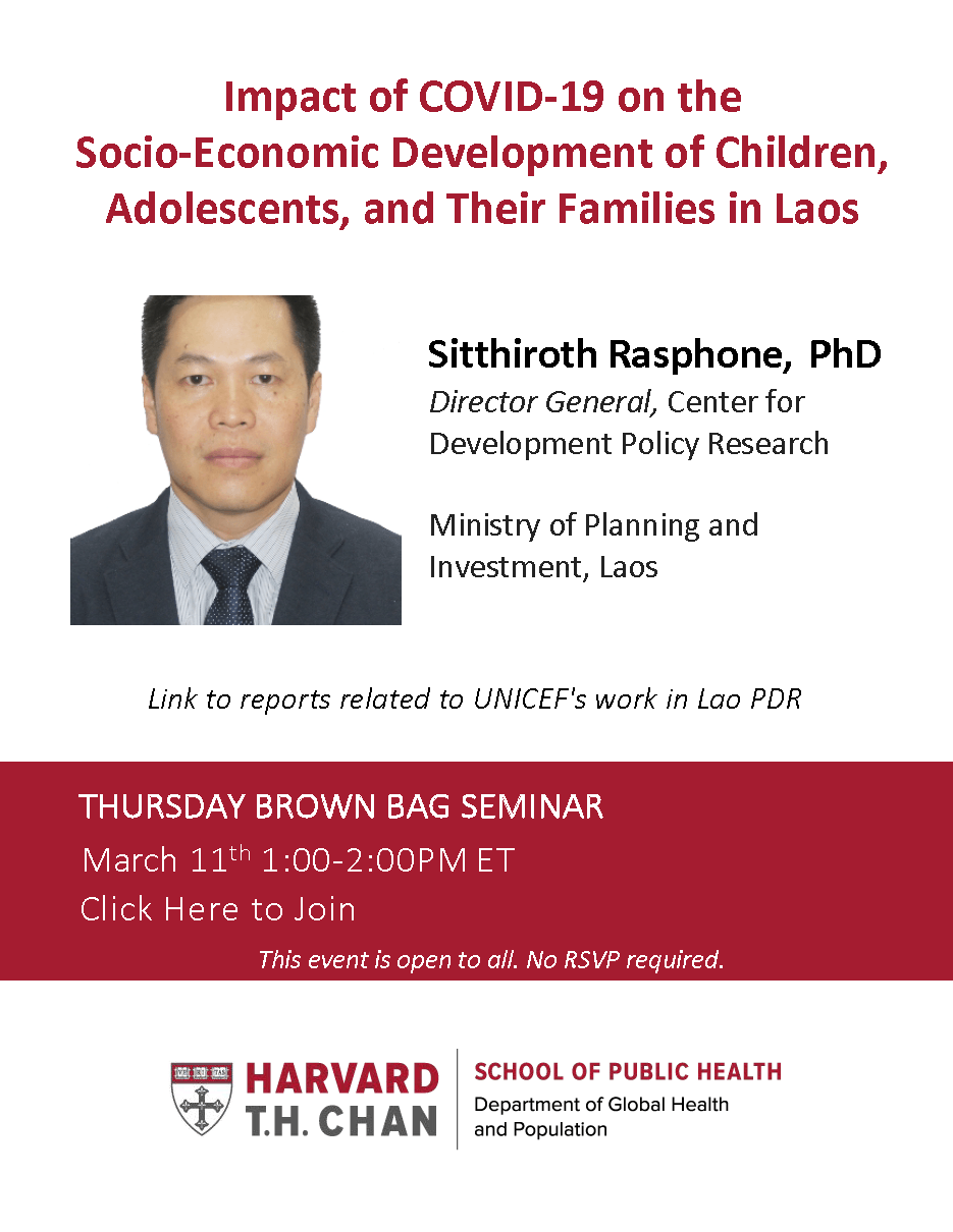 3.11 Dr. Rasphone's brown bag seminar flyer
