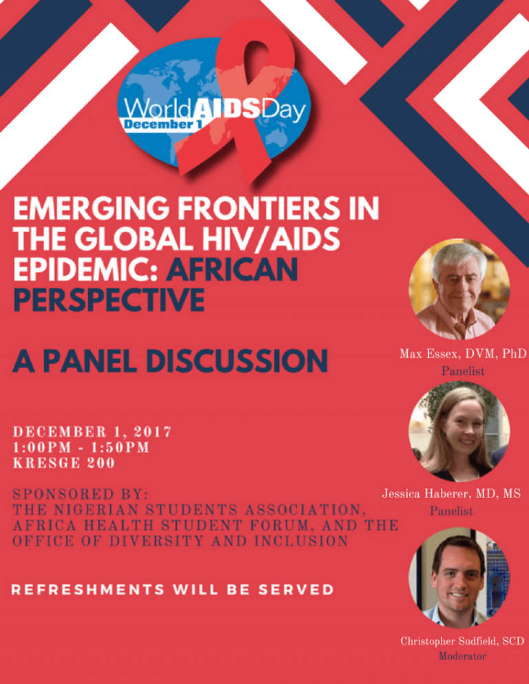 event poster for panel discussion