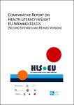 Comparative Report on Health Literacy in Eight EU Member States Cover