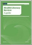 Health Litehealth literacy review a guideracy Review: A Guide, New Zealand Ministry of Health Cover