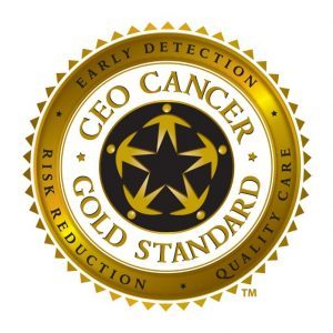 CEO Cancer Gold Standard Seal