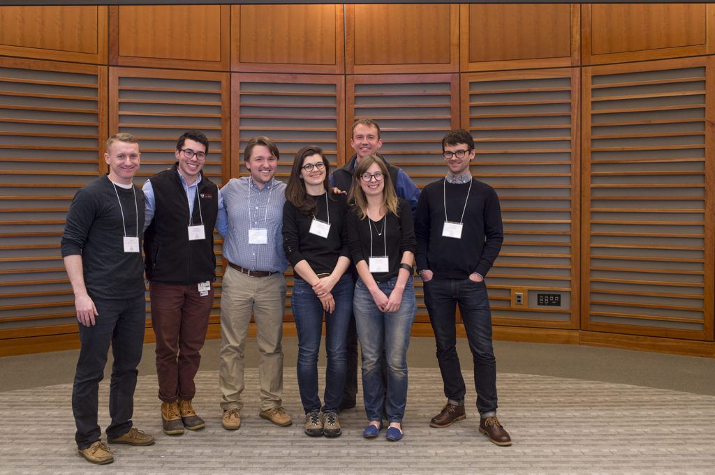 Group photo of the Neafseay Lab at the IID Retreat 2018