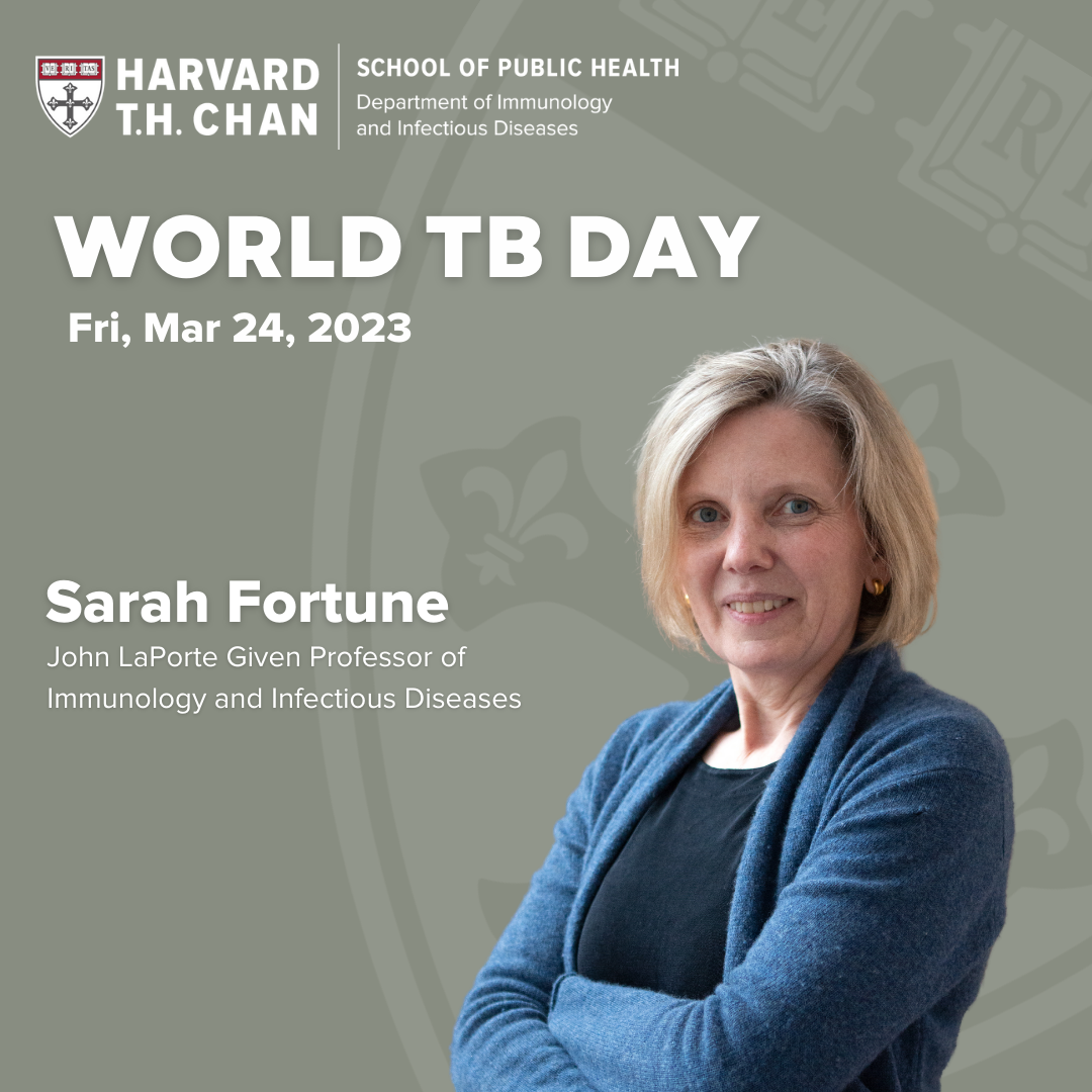 Sarah Fortune on what’s next in the fight against tuberculosis