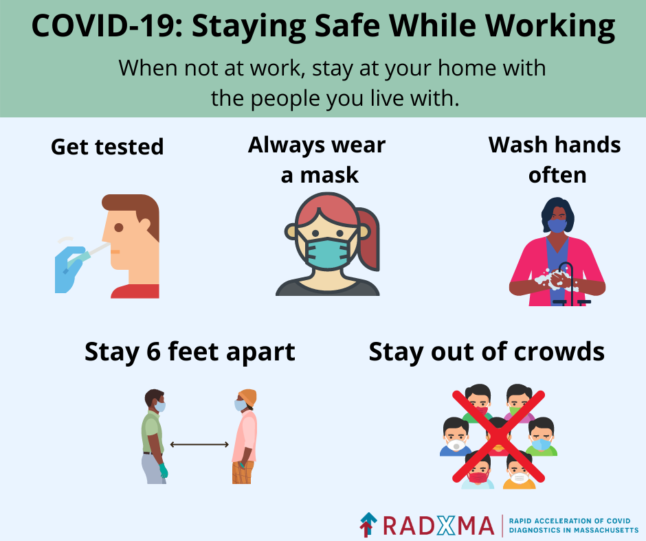 COVID-19: Staying safe while working