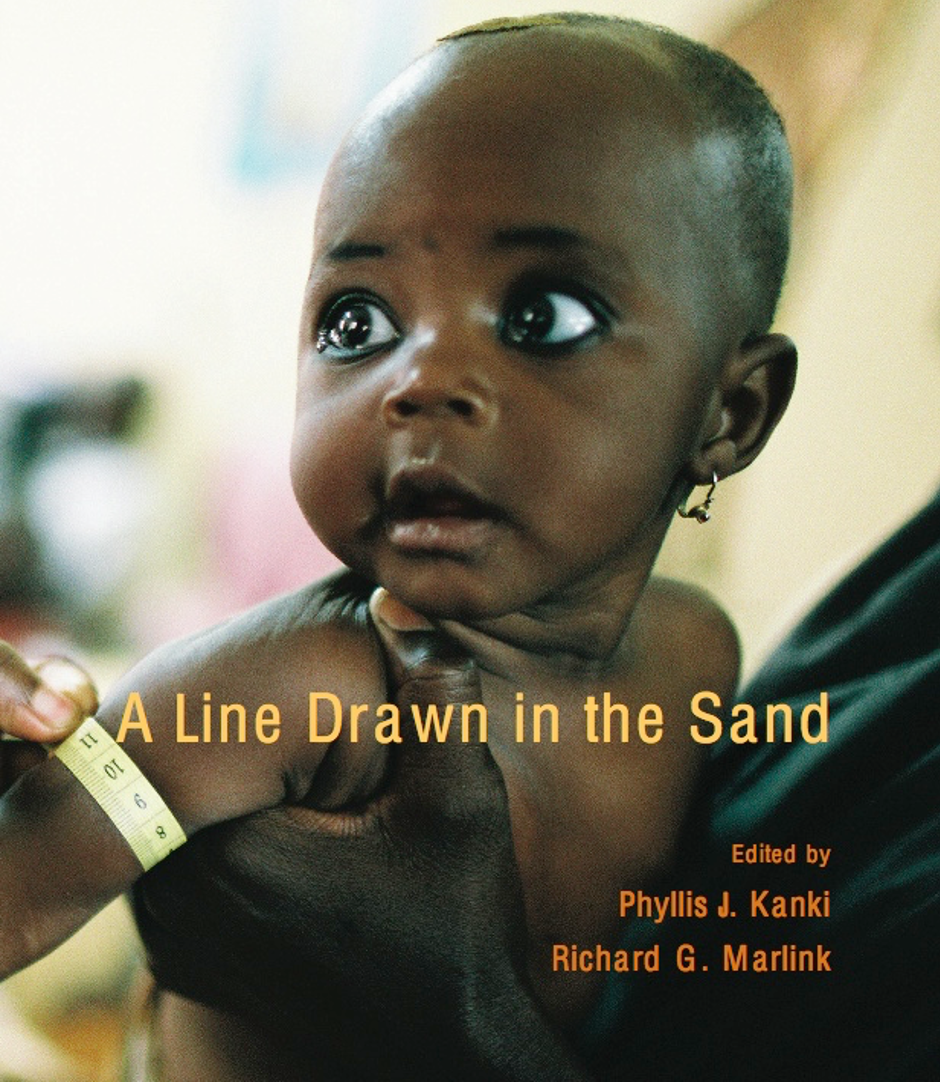 Cover of the book " A line Drawn in the Sand"