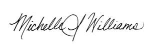 Michelle Williams signature