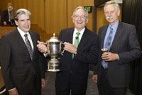 Sen. Tom Harkin received Healthy Cup