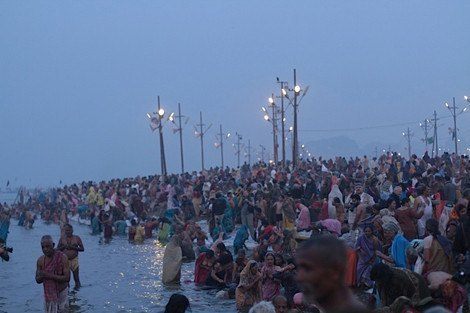 At India’s Kumbh Mela, world’s largest gathering, researchers document public health concerns