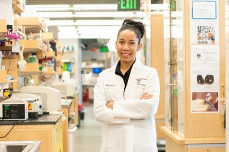 A role model for minority science students
