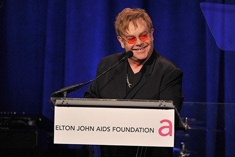Harvard School of Public Health Honors Elton John for AIDS Work