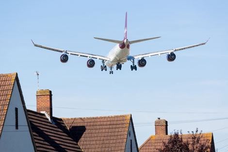 Aircraft noise linked with heart problems